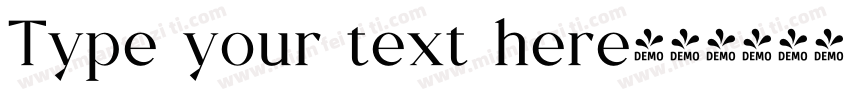 Type your text here字体转换